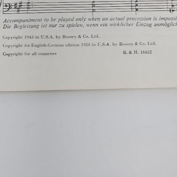 Sheet Music HARP/ Piano Benjamin Britten A Ceremony of Carols Arranged for SATB - Picture 5 of 8